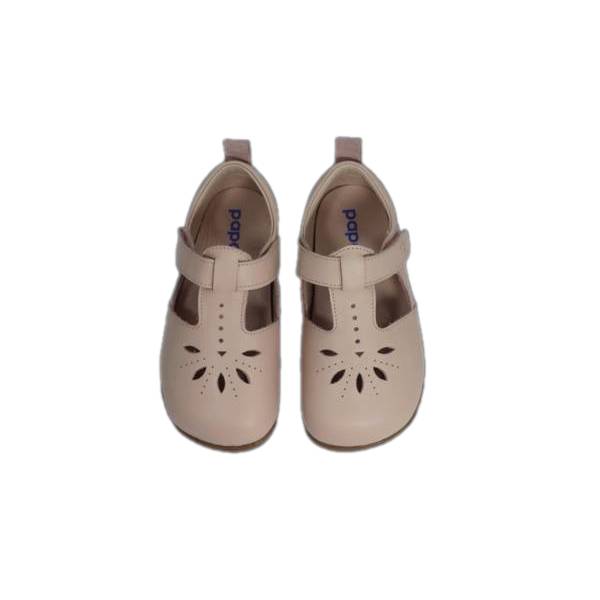 Calzado barefoot Brisa Seda con suela ecológica fabricada con caucho virgen, material reciclado y algas del Mediterráneo, plana y antideslizante