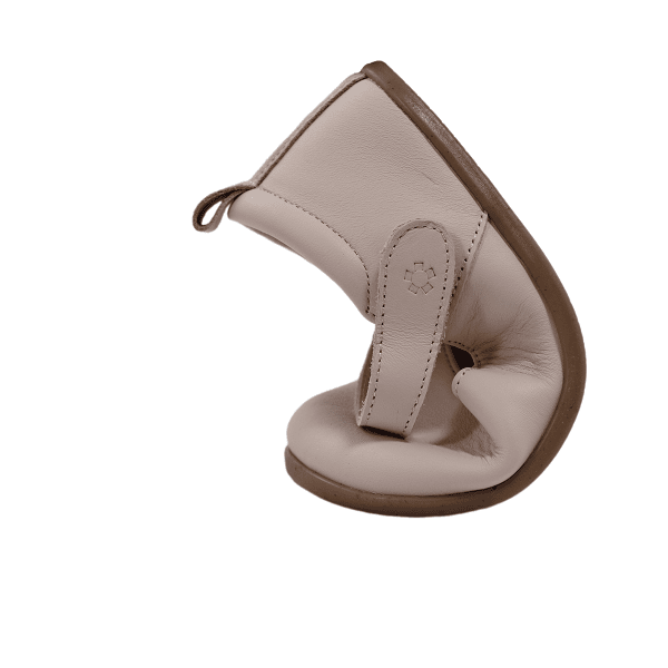 Zapatos barefoot infantiles Hada Ballet sin contrafuerte, que permiten libertad total de movimiento, fabricados artesanalmente en España con diseño refinado